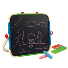 Cargar imagen en el visor de la galería, Pizarra de Madera Estudio de Arte Portátil