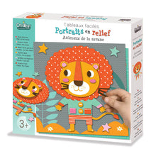 Cargar imagen en el visor de la galería, Retratos en Relieve Animales