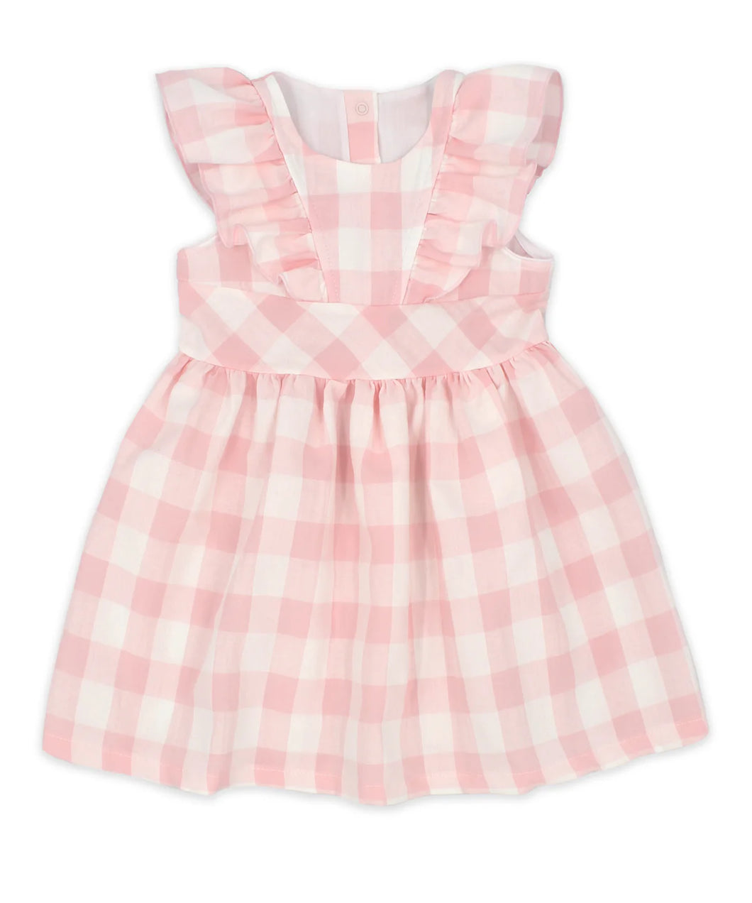 Vestido Cuadros Vichy Rosado