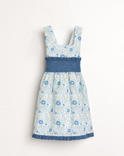 Cargar imagen en el visor de la galería, Vestido Floral con Toques de Jeans
