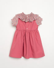 Cargar imagen en el visor de la galería, Vestido Rosa Palo con Estampado Floral
