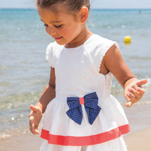 Cargar imagen en el visor de la galería, Vestido Blanco Nautica
