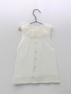 Vestido Blanco Bordado
