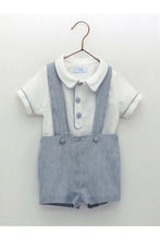 Cargar imagen en el visor de la galería, Conjunto de Overall Gris con Camisa
