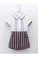 Cargar imagen en el visor de la galería, Conjunto Short y Camisa Navy
