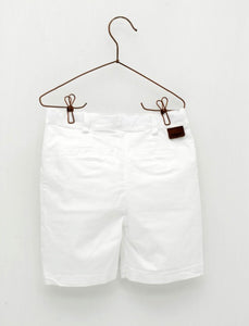 Conjunto Camisa Vichy Marino y Short Blanco