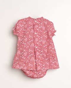 Vestido Estampado Rosado
