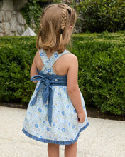 Cargar imagen en el visor de la galería, Vestido Floral con Toques de Jeans
