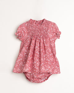 Vestido Estampado Rosado