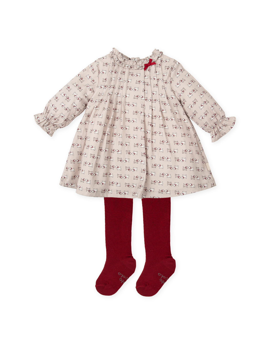 Vestido Beige Colección “Chispa”