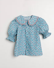 Cargar imagen en el visor de la galería, Conjunto Camisa Floral y Short Jeans Gris
