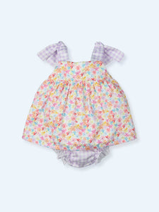 Conjunto Floral con Lila