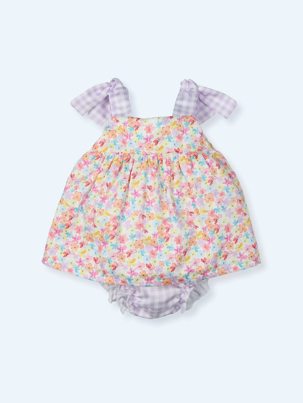 Conjunto Floral con Lila