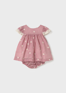 Vestido Lino Rosa Vieja Lino