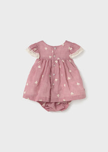Vestido Lino Rosa Vieja Lino