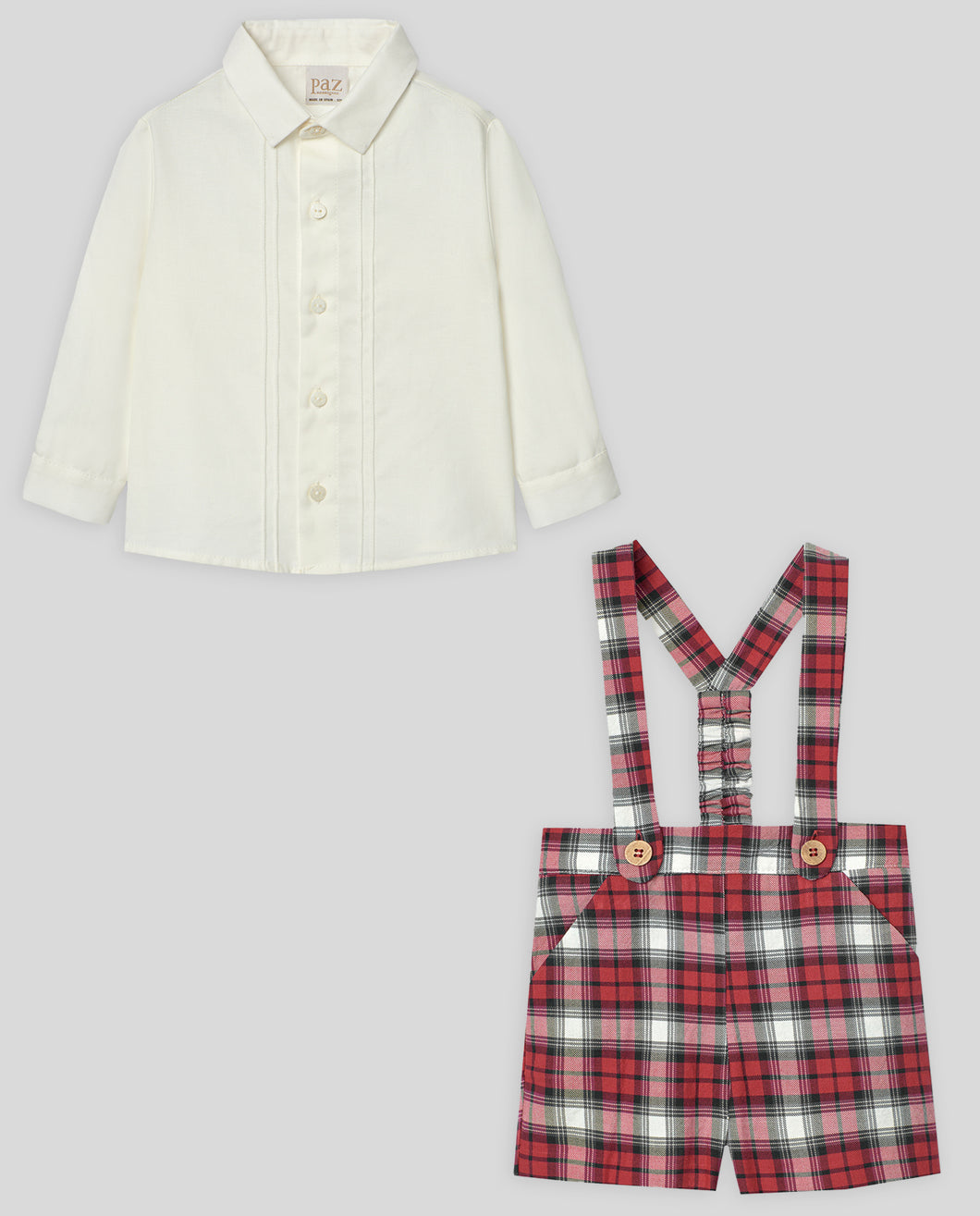 Set Navideño Tartan Paz Rodriguez