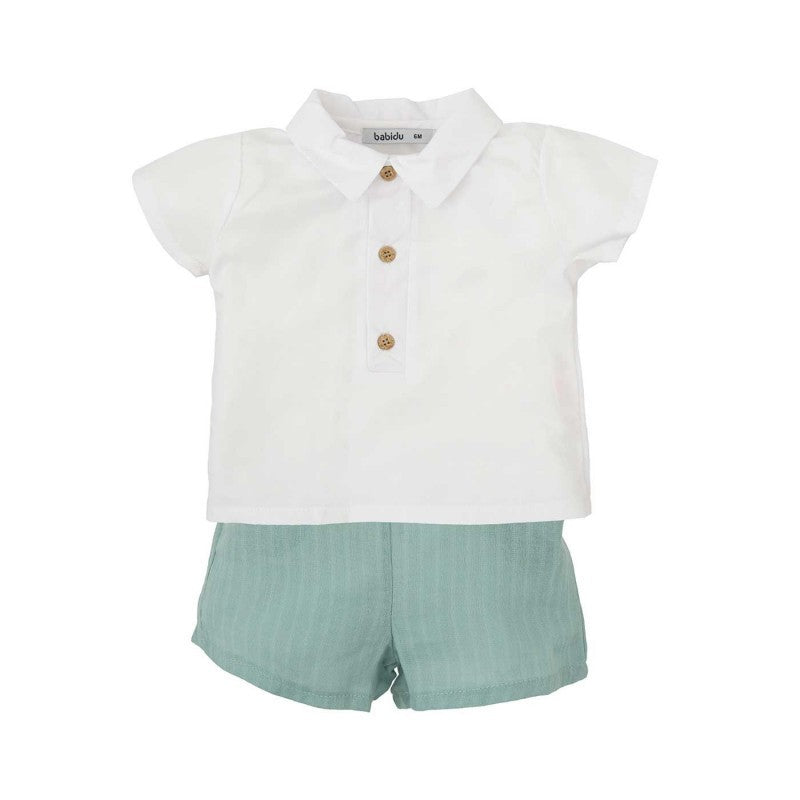 Conjunto Camisa Polo y Short Azucena