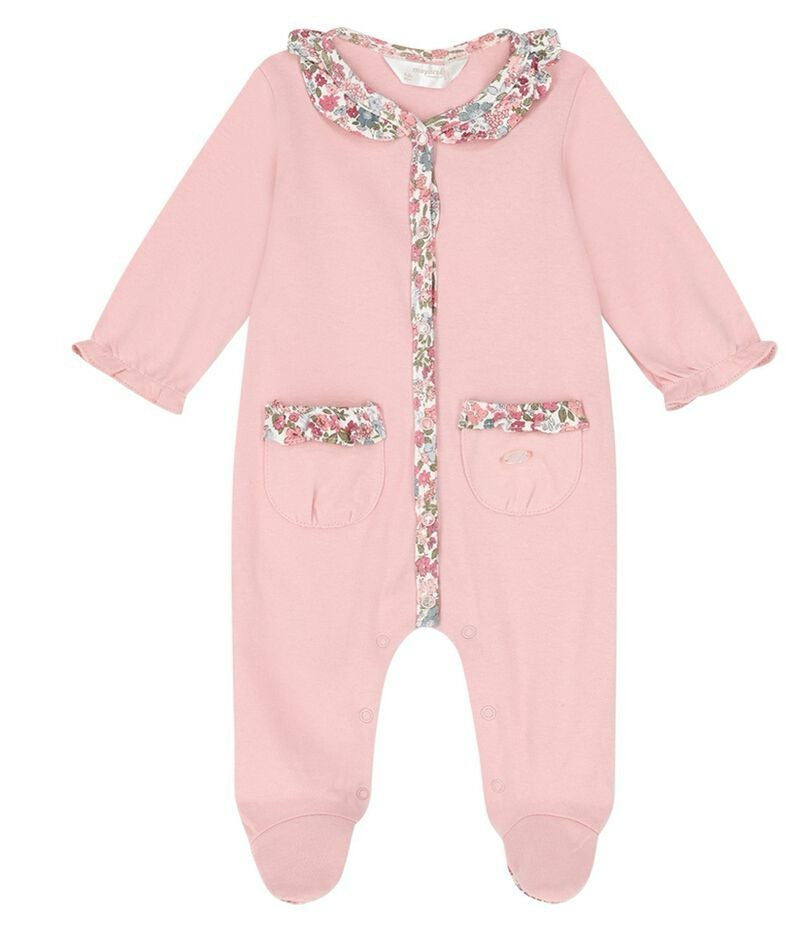 Pijama Rosa con Toques Florales