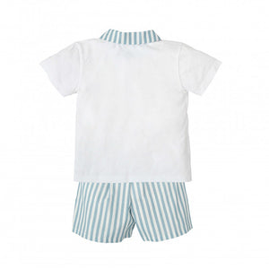 Conjunto Polo Rayas "Aureola"