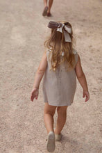 Cargar imagen en el visor de la galería, Vestido bambula cuello blanco
