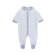 Cargar imagen en el visor de la galería, Pijama Azul Pescaditos de Algodón

