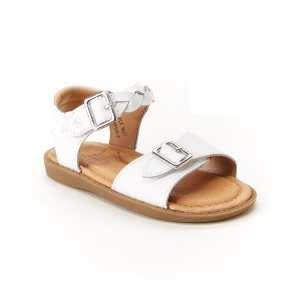 Naomi White Sandal