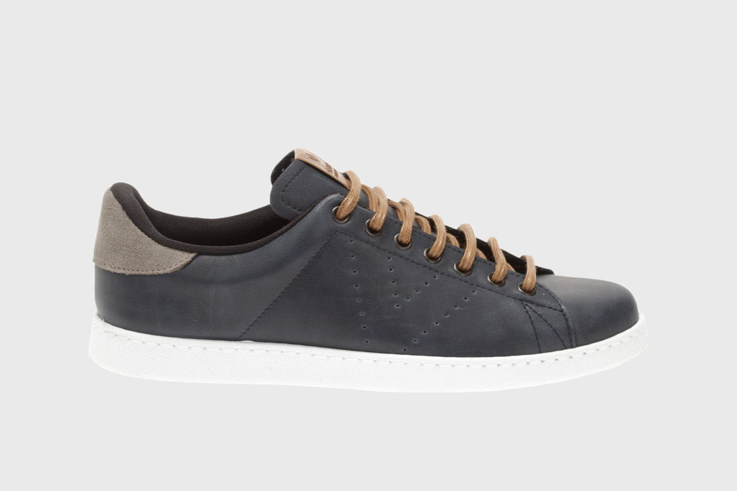 Tennis Cuero Gris Niño
